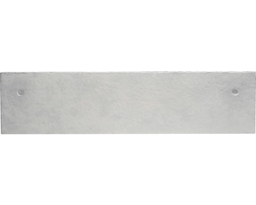 Plaque de béton rectangulaire avec deux trous