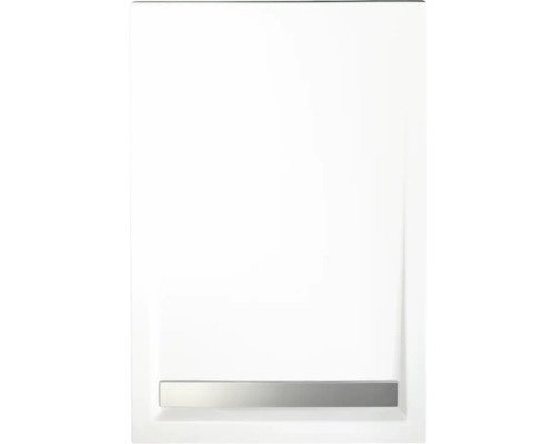 Duschwannen Komplettset SCHULTE ExpressPlus Rinne 100 x 100 x 2.5 cm weiß glatt EP202057 04 41-0