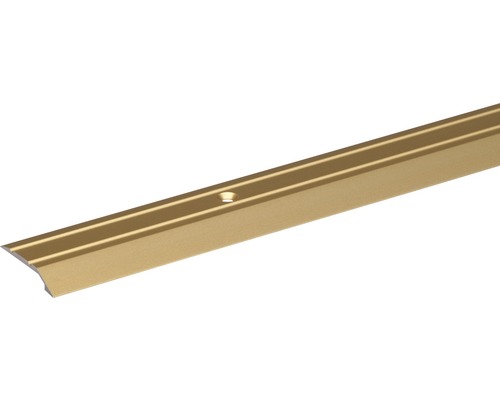 Abschlussprofil Alu gold eloxiert 30x6,5x2 mm, 1 m Übergangsprofil aus Aluminium