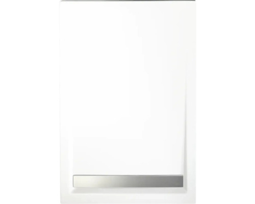 Duschwannen Komplettset SCHULTE ExpressPlus Rinne 80 x 120 x 2.5 cm weiß glatt EP202812 04 41-0