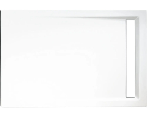 Kit complet receveur de douche SCHULTE ExpressPlus Rinne 90 x 120 x 2.5 cm blanc lisse EP202912 04 44