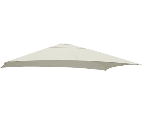 Toile pour parasol déporté Easy Sun 320 x 320 cm beige Toit de parasol de rechange