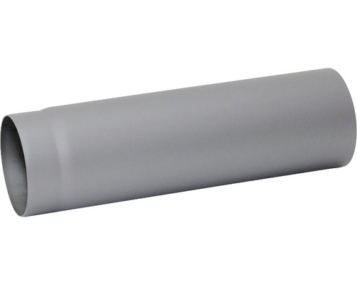 Conduit de poêle Fullform Ø 150 mm titane 0.50 m Tuyau en plastique gris pour installations sanitaires