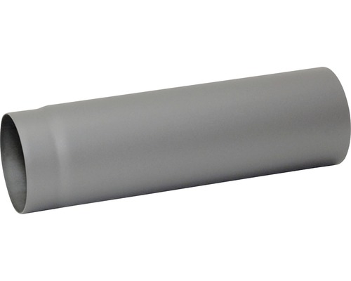 Conduit de poêle Fullform Ø 150 mm titane 1 m Tuyau de poêle gris
