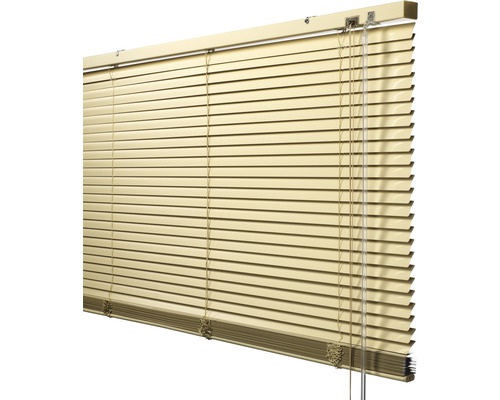 Soluna Store vénétien en aluminium avec fonction Dim-Out, 140x170 cm beige