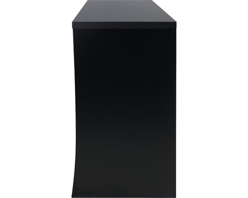 Meuble sous-vasque noir