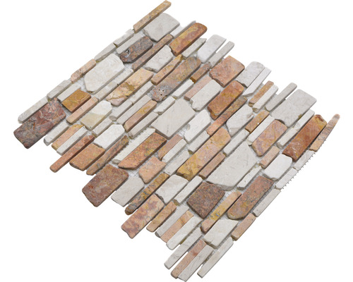 Mosaikfliese aus Naturstein