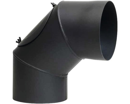 Coude de tuyau de poêle avec un angle de 45 degrés en acier