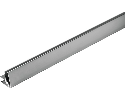 Barre d'angle pour angles intérieur et extérieur alu clipsable pour épaisseurs de panneaux 5-8 mm 8x20x2600 mm