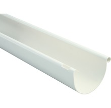 Gouttière en plastique