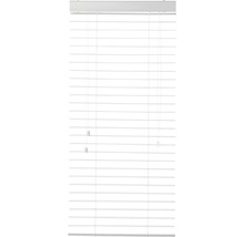 Store vénitien PVC aspect bois blanc 60x130 cm-thumb-5
