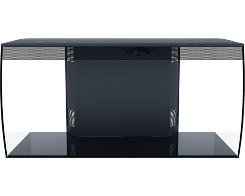 Aquarium avec éclairage et système de filtration