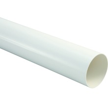 Gaine de tuyau de chauffage / bande de couverture de tuyau 45 x 110 mm  plastique blanc, Plinthes de recouvrement de tuyaux