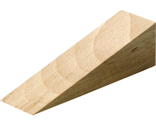 Cales en bois hêtre 90,5x28,5x25 mm, 4 pièces