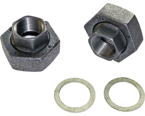 Raccord vissé pompe pour pompes de chauffage 1 ½" Raccord vissé pompe pour pompes de chauffage 1 ½"