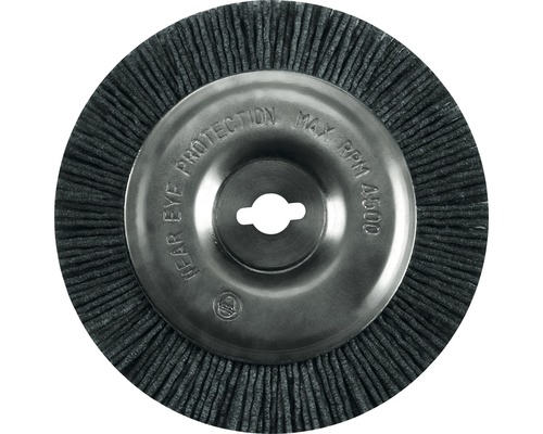Brosse de rechange pour nettoyant pour joints Pattfield PE-AFR 18, nylon Brosse circulaire pour perceuse, maximum 4500 tours par minute