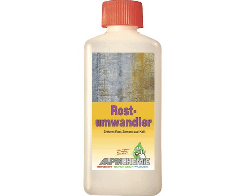 Convertisseur antirouille pour granite, 0,25 litre Antirouille dans une bouteille en plastique pour l''élimination de la rouille
