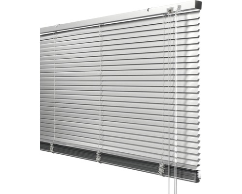 Soluna Store vénétien en aluminium avec fonction Dim-Out, 60x170 cm argenté