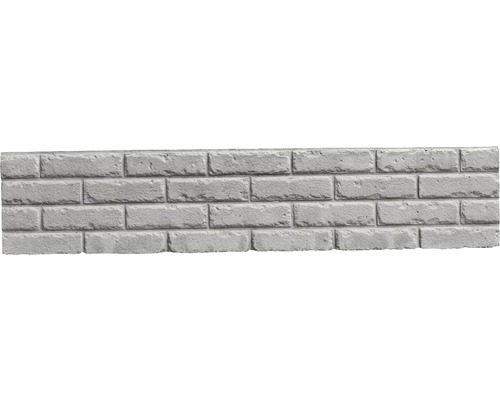 Plaque de clôture en béton Mediterran Klassik Stein 144x30x4cm