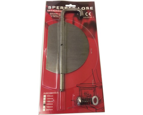 Vanne d''arrêt avec accessoires dans l''emballage