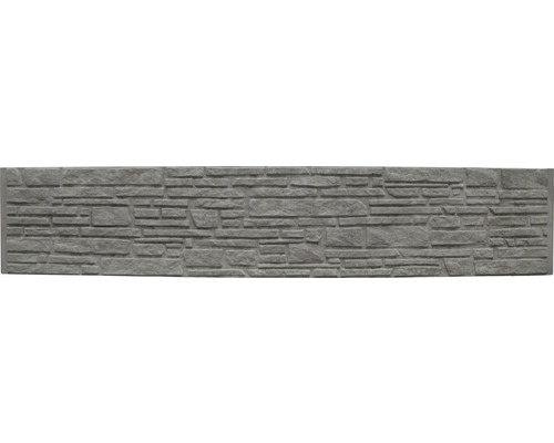Plaque de clôture en béton Standard Montana 200x38,5x3,5cm
