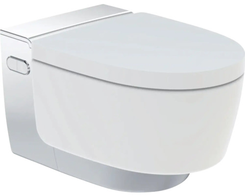 WC lavant complet GEBERIT Aquaclean Mera Comfort blanc/chromé brillant 146.210.21.1