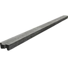 Barre supérieure rectangulaire de clôture en béton Standard à un côté 197,5/193,5 x 13 x 6 cm-thumb-0