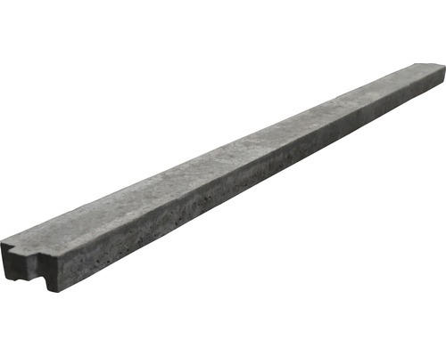 Barre supérieure rectangulaire de clôture en béton Standard à un côté 197,5/193,5 x 13 x 6 cm-0