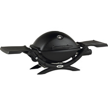 Barbecue à gaz portable Weber avec tablettes latérales et thermomètre