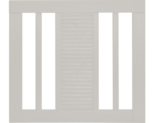 Einzeltor Konsta Fenris ohne Schloßfräsung 90 x 90 cm cremeweiß