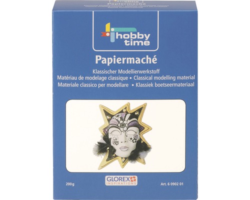 Papiermaché en poudre dans une boîte 200 g