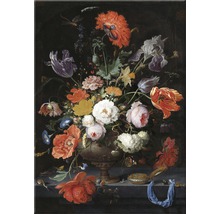 Gemälde mit Blumenarrangement in einer Vase