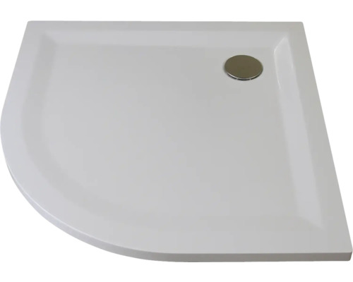 Receveur de douche Breuer Flat Line Design 100x100x3,5 cm rayon 55 cm 1883011000020