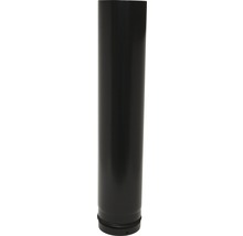 Conduit de poêle à pellets Ø 100 mm 1 m noir-thumb-0