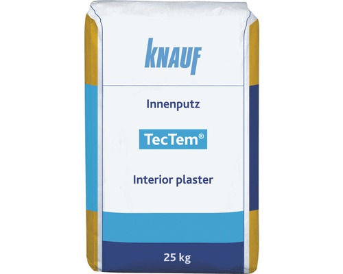 Crépi intérieur et d'armature minéral Knauf TecTem® 25 kg