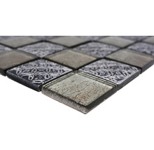 Mosaïque avec aspect verre et pierre