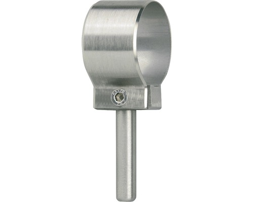 Collier pour main courante pour console à barre ronde en acier inoxydable V4A Ø 40 mm