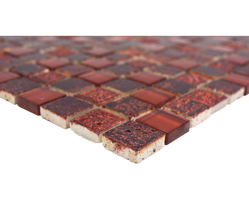 Carreaux de mosaïque en verre de forme carrée