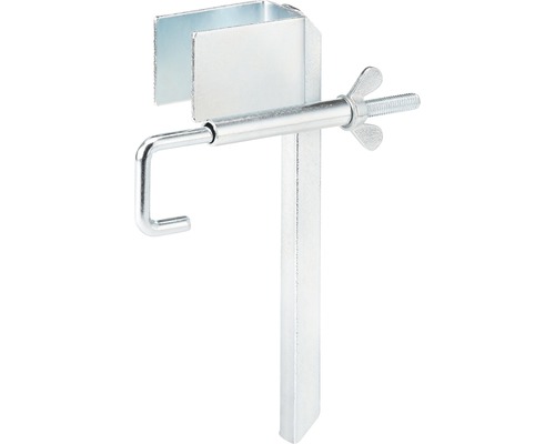 Metallstütze mit Klemme und Feststellschraube