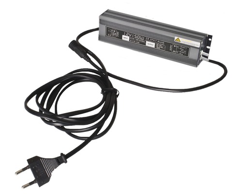 Transformateur GroJa Flex, Lumino pour 5 barres lumineuses Glow 80 W Bloc d''alimentation avec câble de raccordement et prise