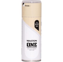 Peinture aérosol Maston ONE! mate satinée RAL 1014 ivoire 400 ml