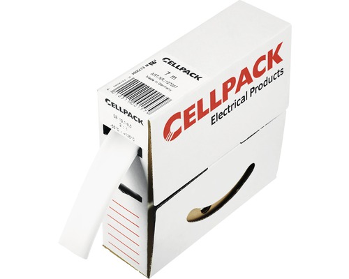 Tuyau thermorétractable 19,1-9,5 blanc Cellpack SB19WS article au mètre sur mesure disponible dans votre magasin Hornbach