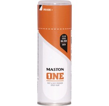 Peinture aérosol Maston ONE! mate satinée RAL 2000 orangé jaune 400 ml