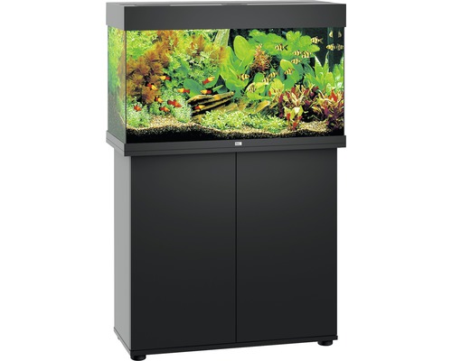 Aquariumkombination JUWEL Rio 125 SBX mit LED-Beleuchtung, Heizer, Filter und Unterschrank schwarz-0