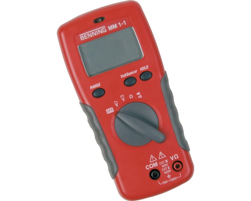 Multimètre numérique MM 1-1 Benning 044081 Multimètre numérique MM 1-1 Benning 044081