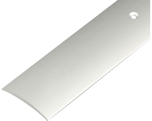 Barre de seuil alu argent anodisé 40x1 mm, 2 m