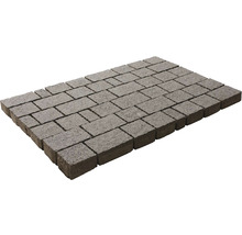 Pavés gris posés en motif
