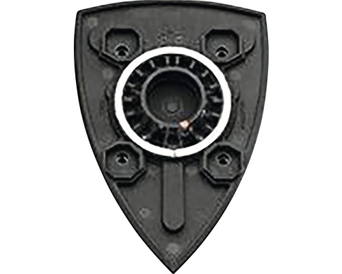 Detailaufnahme eines Schleiftellers für ein Elektrowerkzeug