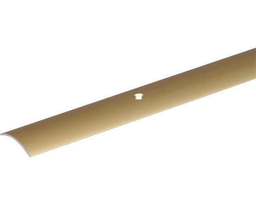 Übergangsprofil Alu gold eloxiert 40x1 mm, 2 m