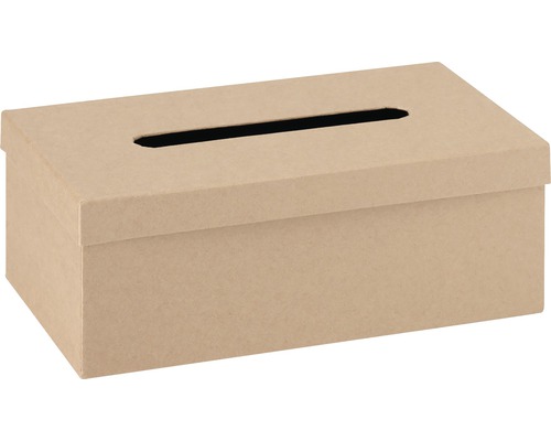 Boîte pour cotons démaquillants en carton 250x140x90 mm